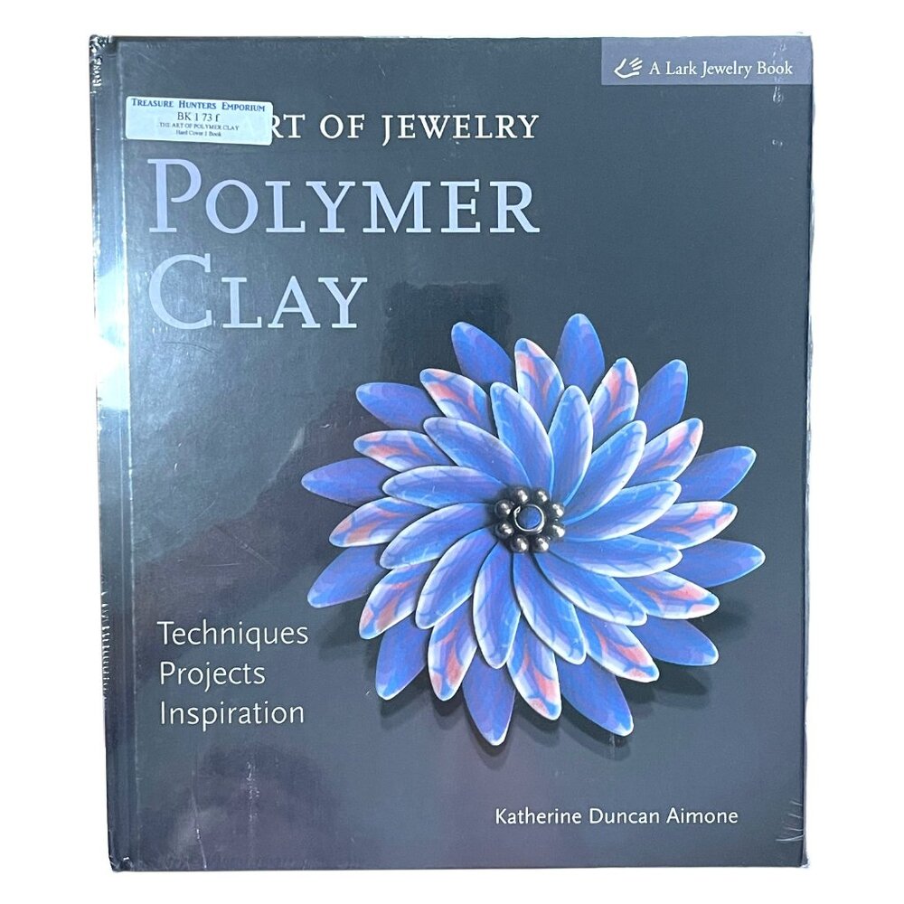 BK173 New Book THE ART OF JEWELRY POLYMER CLAY by Aimone Soft Cover Shrink Wrap